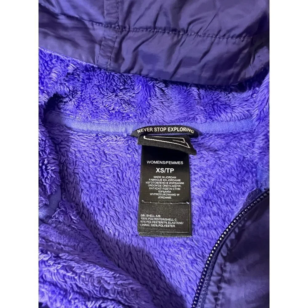 The North Face Women's Purple Hooded Jacket